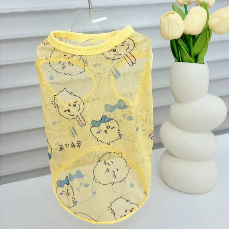 Breathable Summer Mesh Pet Shirt