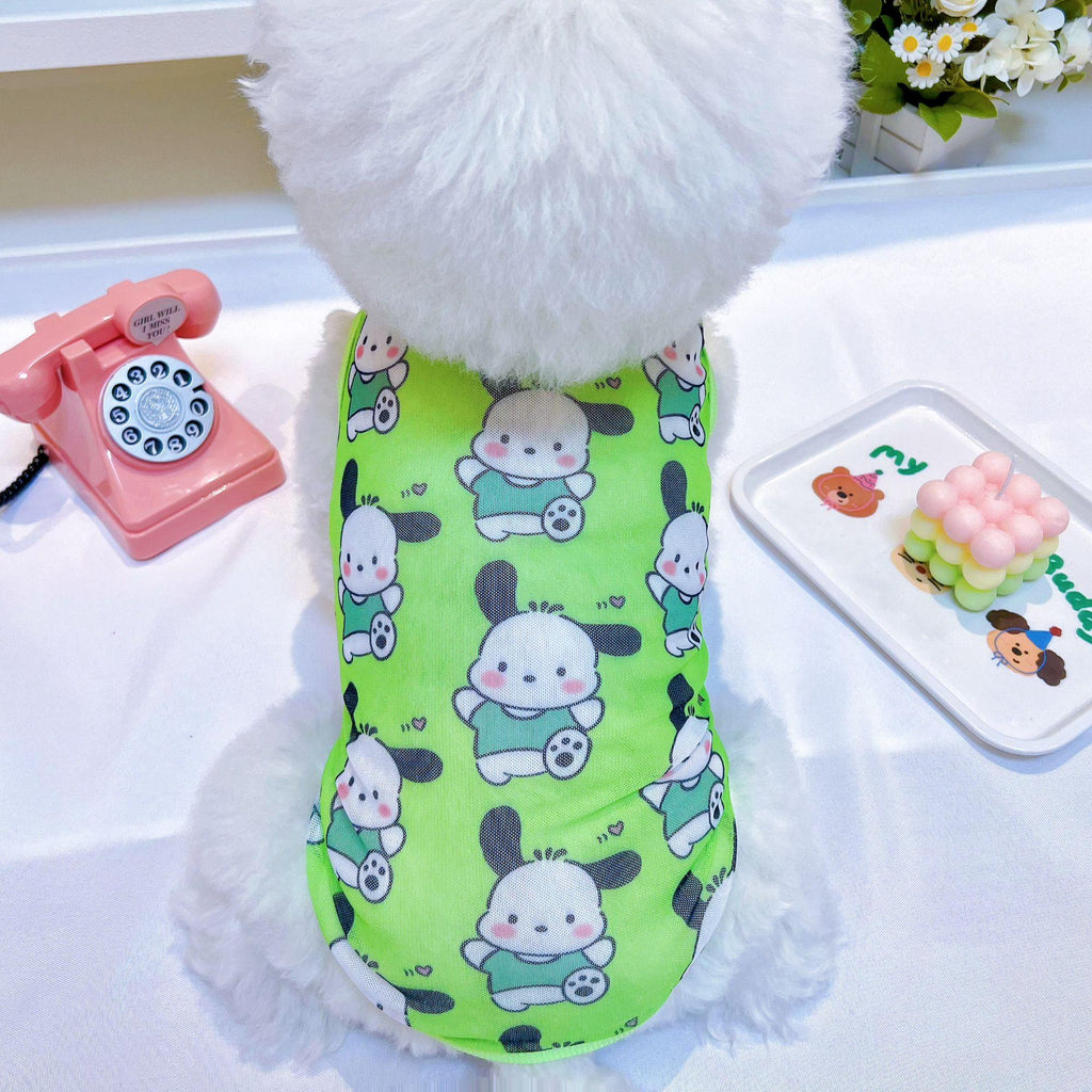 Breathable Summer Mesh Pet Shirt