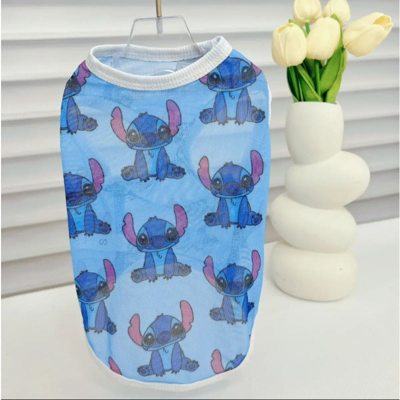 Breathable Summer Mesh Pet Shirt