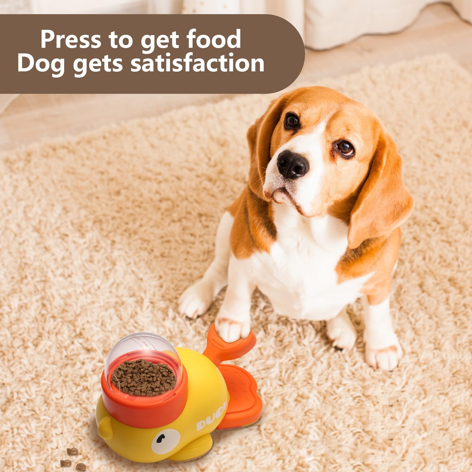 YoPoll Interactive Treat Dispenser DogToys Slow Feeder