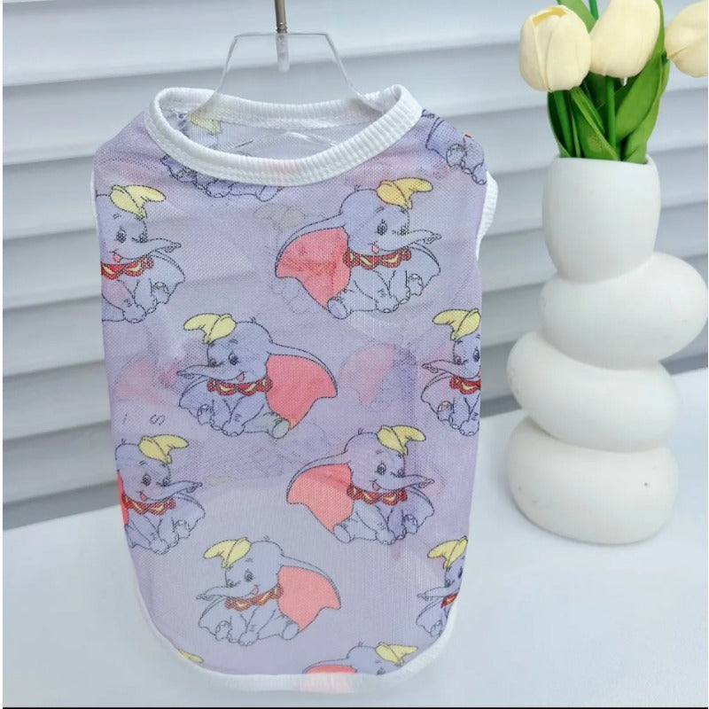 Breathable Summer Mesh Pet Shirt