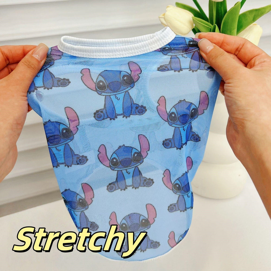 Breathable Summer Mesh Pet Shirt
