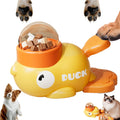 Duck-Shaped Slow-Feed Puzzle Dispenser for Dogs