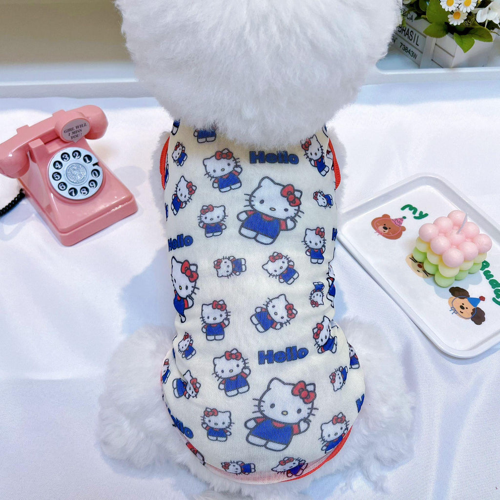 Breathable Summer Mesh Pet Shirt